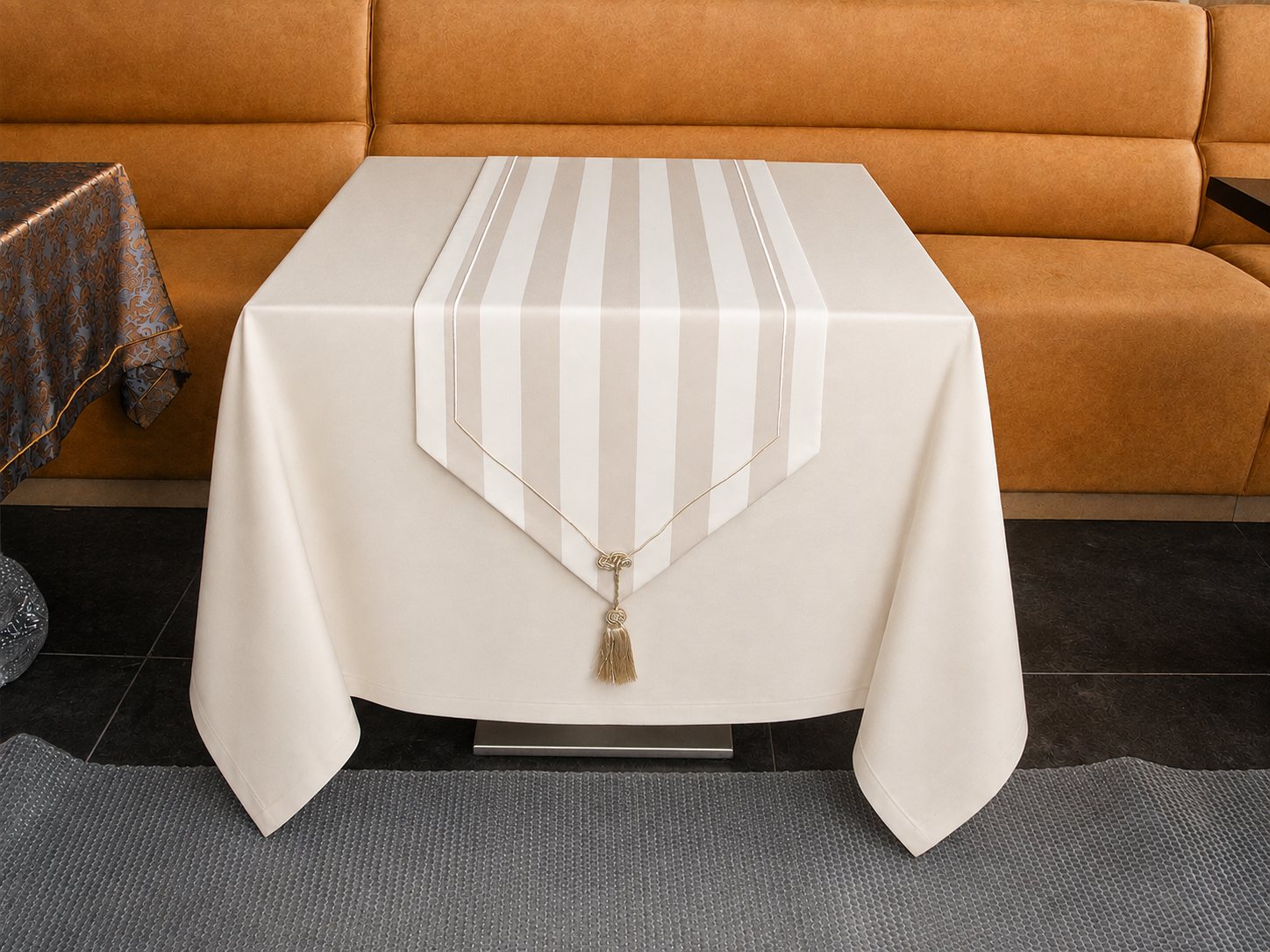 TUTKU Stone Linen Tablecloth