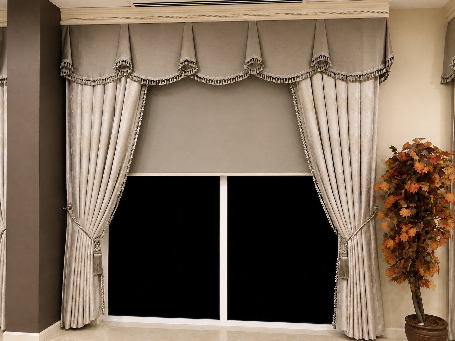 TUTKU Soft White Sheer Curtain