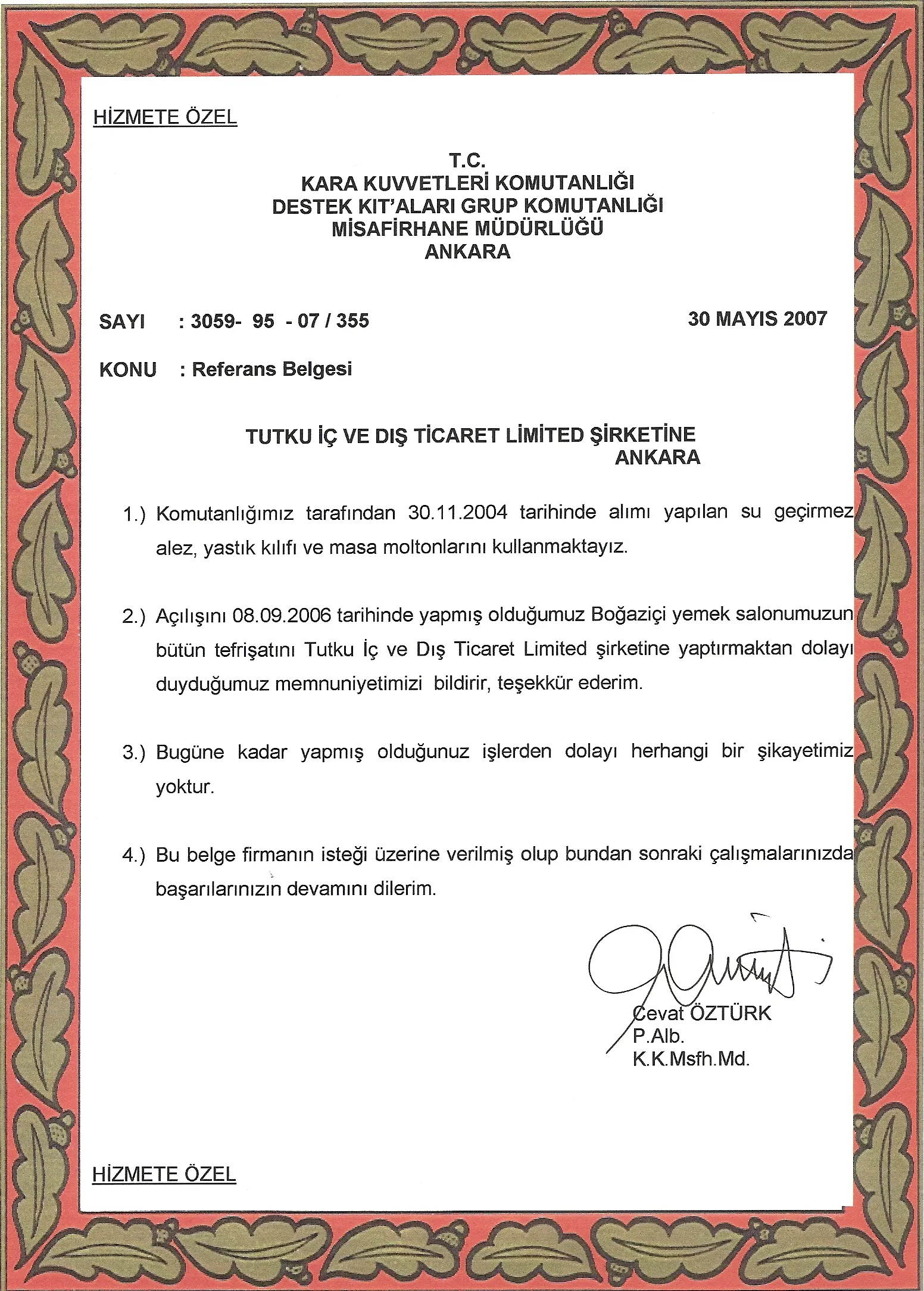 Kara Kuvvetleri Komutanlığı - Ankara