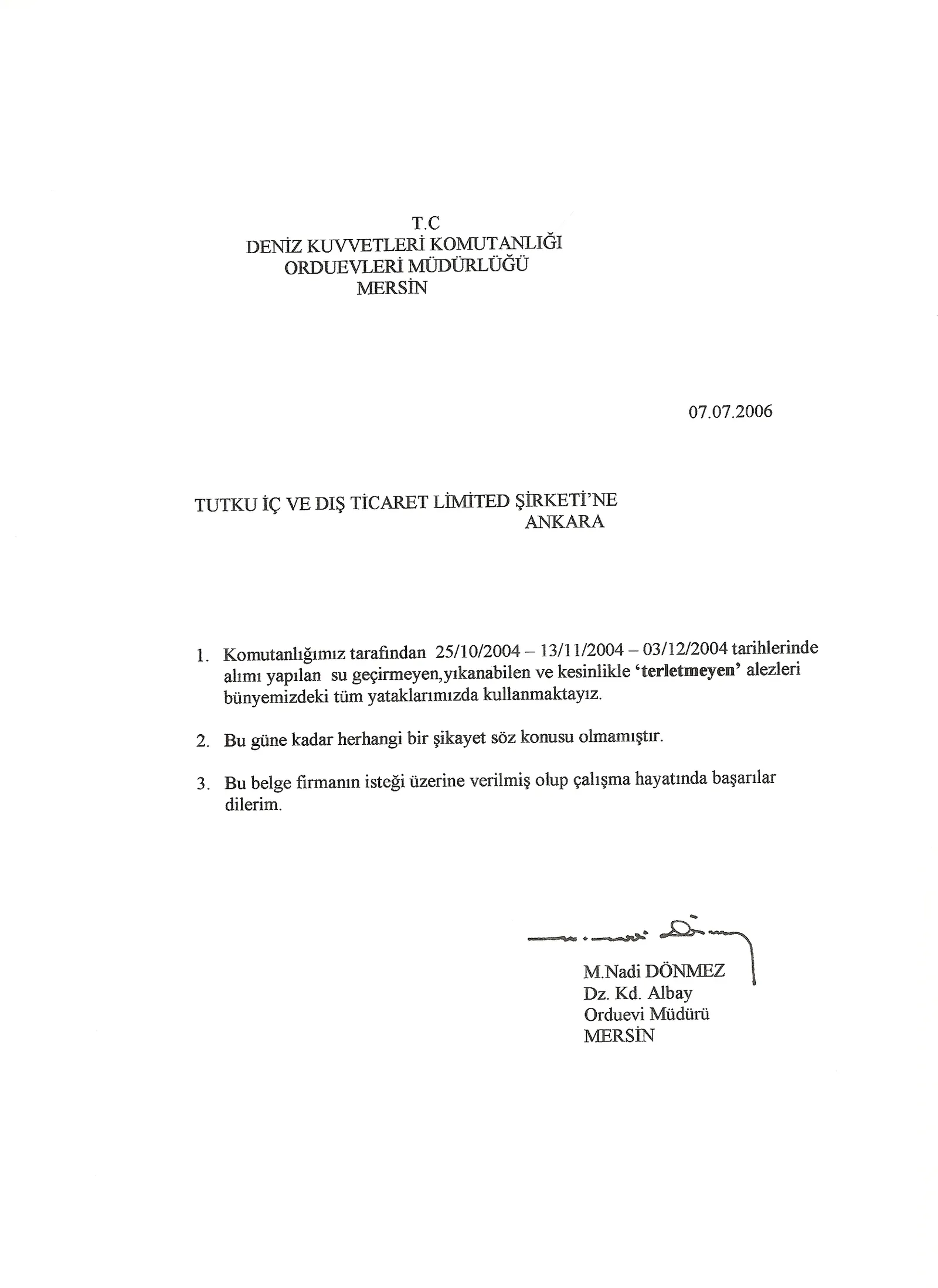 Deniz Kuvvetleri Komutanlığı - Mersin